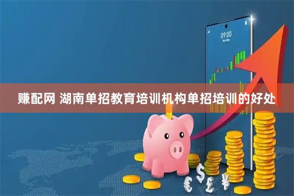 赚配网 湖南单招教育培训机构单招培训的好处