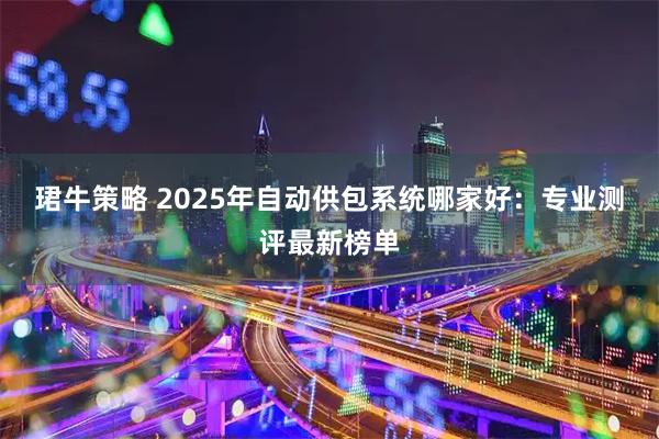 珺牛策略 2025年自动供包系统哪家好：专业测评最新榜单