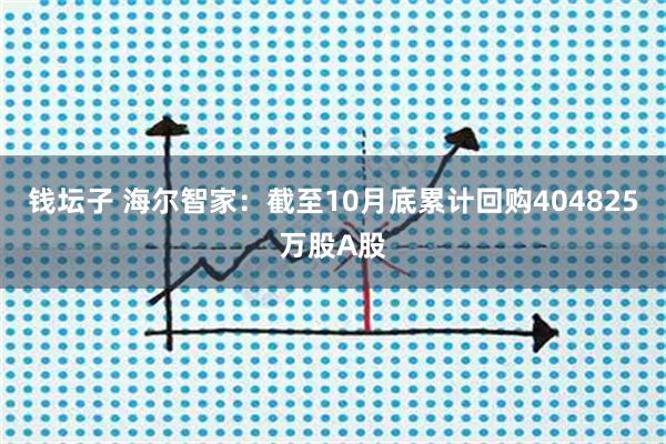 钱坛子 海尔智家：截至10月底累计回购404825万股A股
